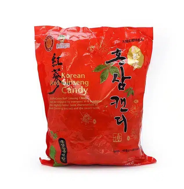 Kẹo hồng sâm Daedong gói 250g Hàn Quốc